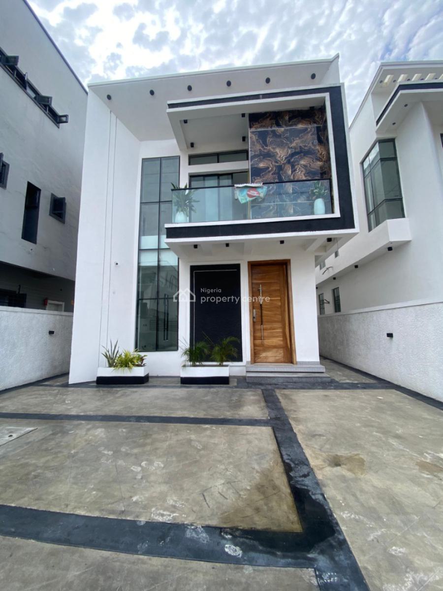 5 Bedroom Fully Detached Duplex with Bq and Swimming, Second Toll Gate, Ikota, Lekki, Lagos, Detached Duplex for Sale