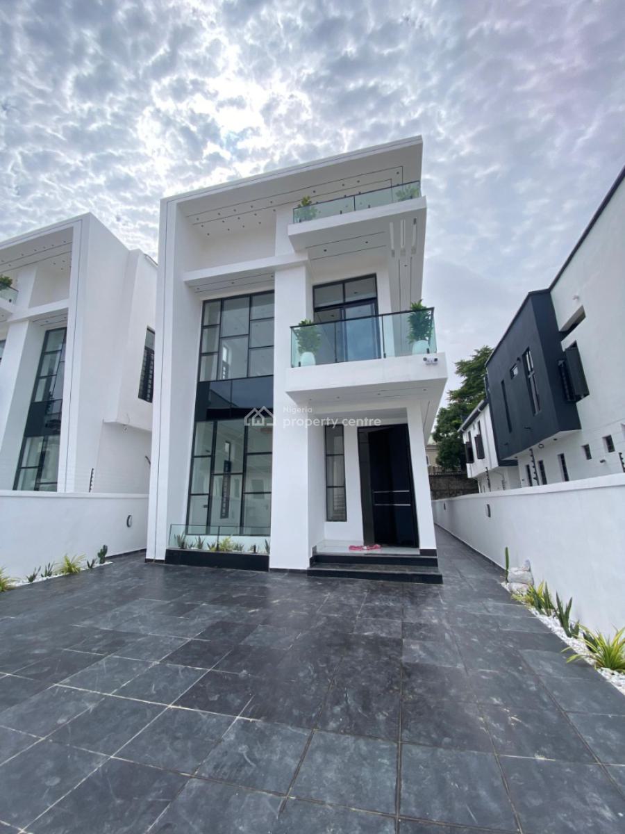 5 Bedroom Fully Detached Duplex with Bq & Swimming Pool, Second Toll Gate, Ikota, Lekki, Lagos, Detached Duplex for Sale
