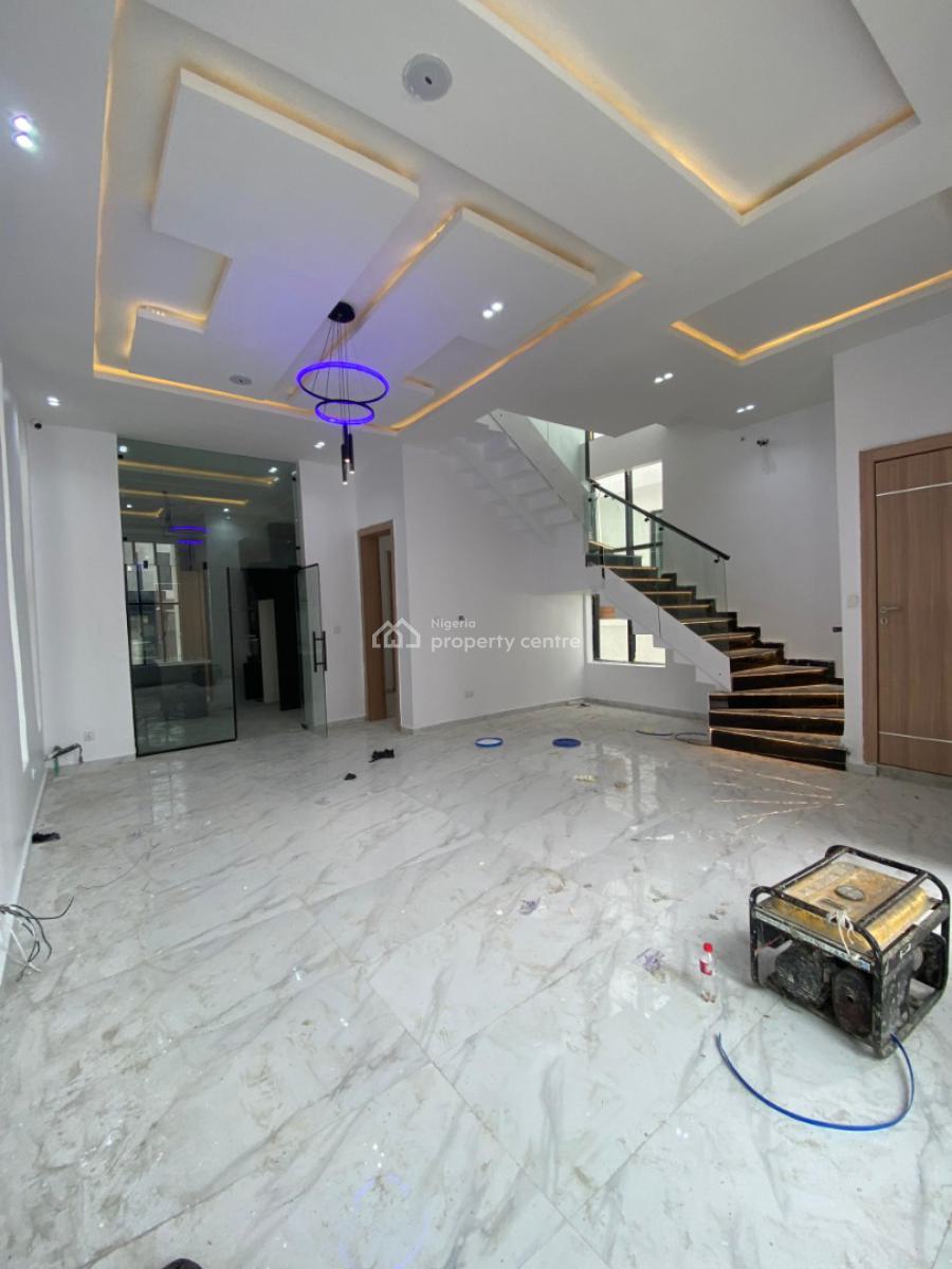 4 Bedroom Fully Detached Duplex with Bq and Swimming Pool, Second Lekki Toll Gate, Ikota, Lekki, Lagos, Detached Duplex for Sale