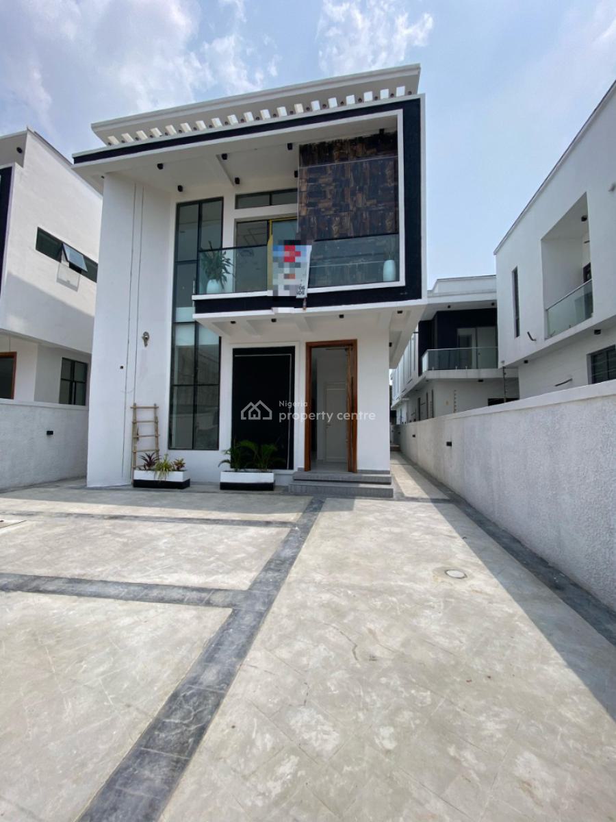 5 Bedroom Fully Detached Duplex with Bq,cinema,box Room & Swimming Pool, Second Lekki Toll Gate, Ikota, Lekki, Lagos, Detached Duplex for Sale