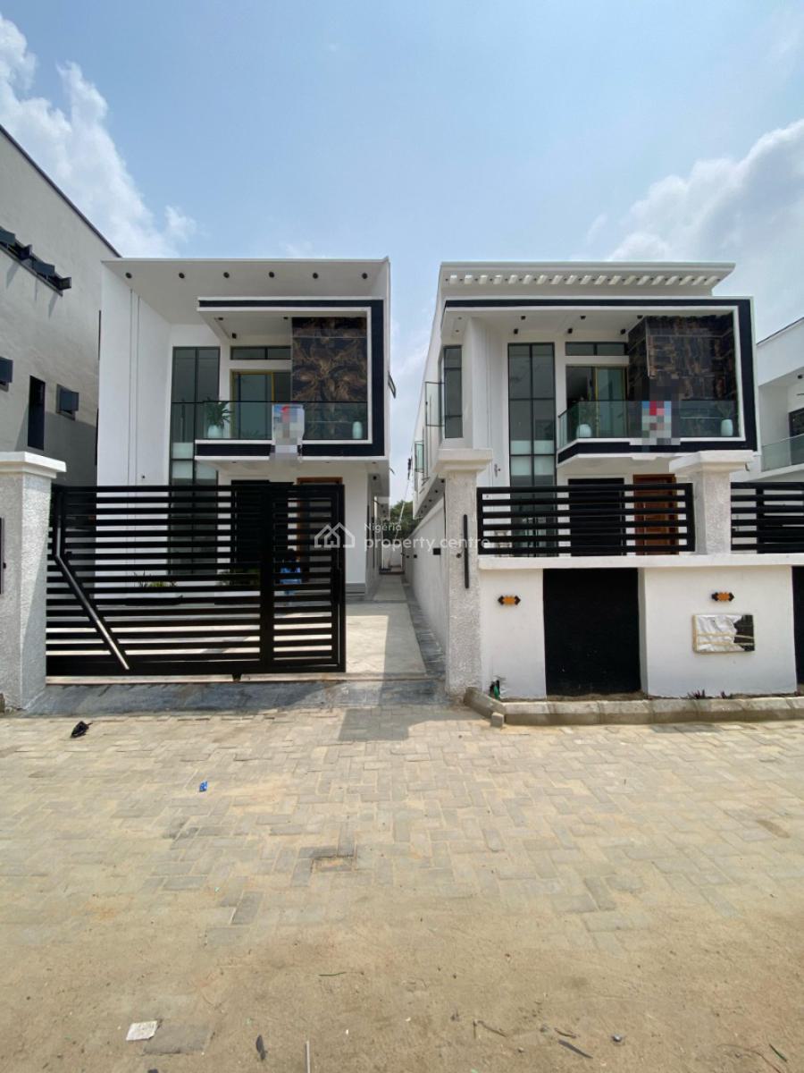 5 Bedroom Fully Detached Duplex with Bq,cinema,box Room & Swimming Pool, Second Lekki Toll Gate, Ikota, Lekki, Lagos, Detached Duplex for Sale