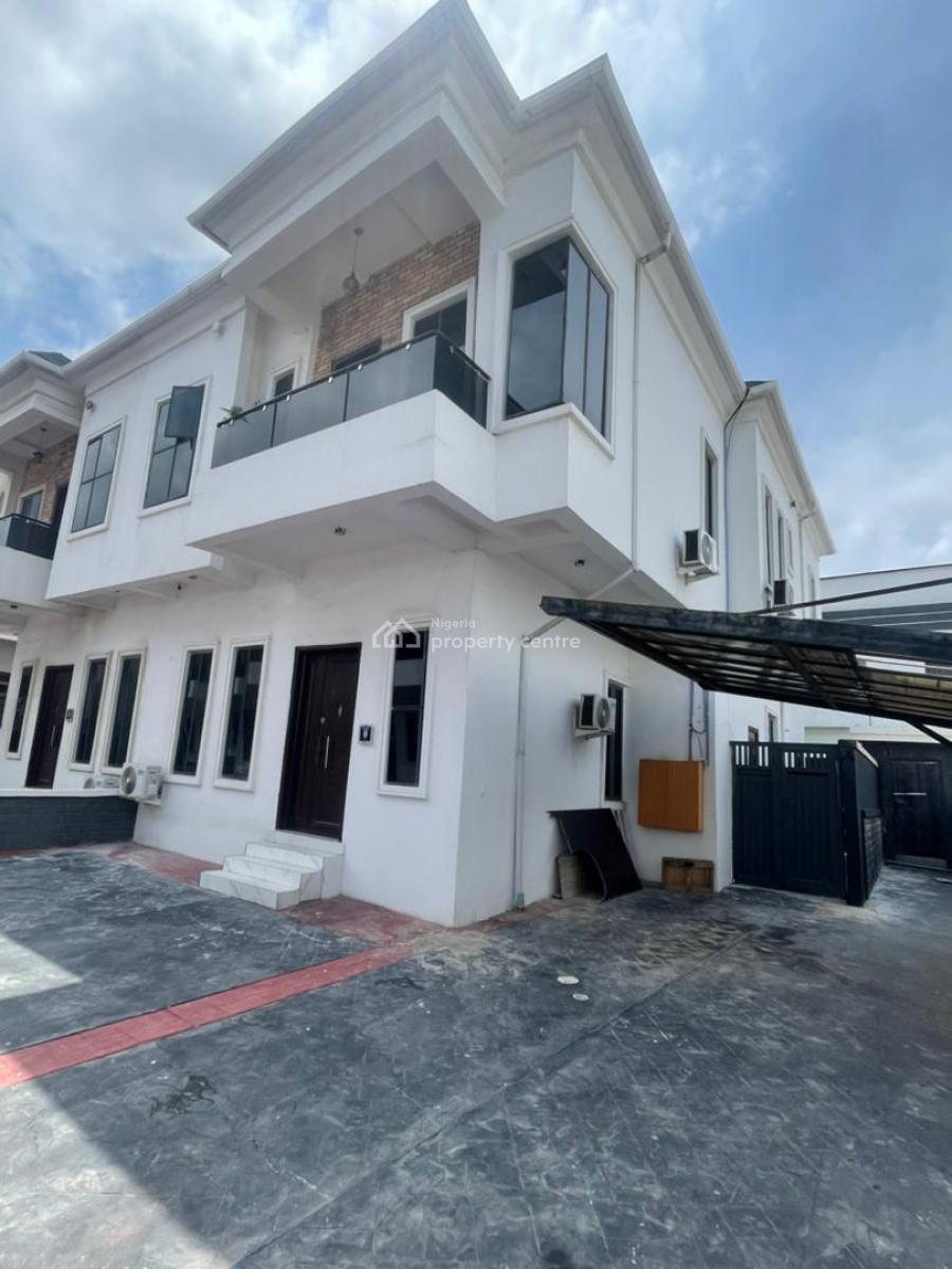 Spacious Clean 4 Bedroom Semi Detached Duplex with Bq, Dpaky District Estate, Orchid Road, Eleganza Bustop, Lekki, Lagos, Semi-detached Duplex for Rent