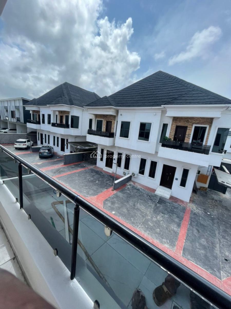Spacious Clean 4 Bedroom Semi Detached Duplex with Bq, Dpaky District Estate, Orchid Road, Eleganza Bustop, Lekki, Lagos, Semi-detached Duplex for Rent