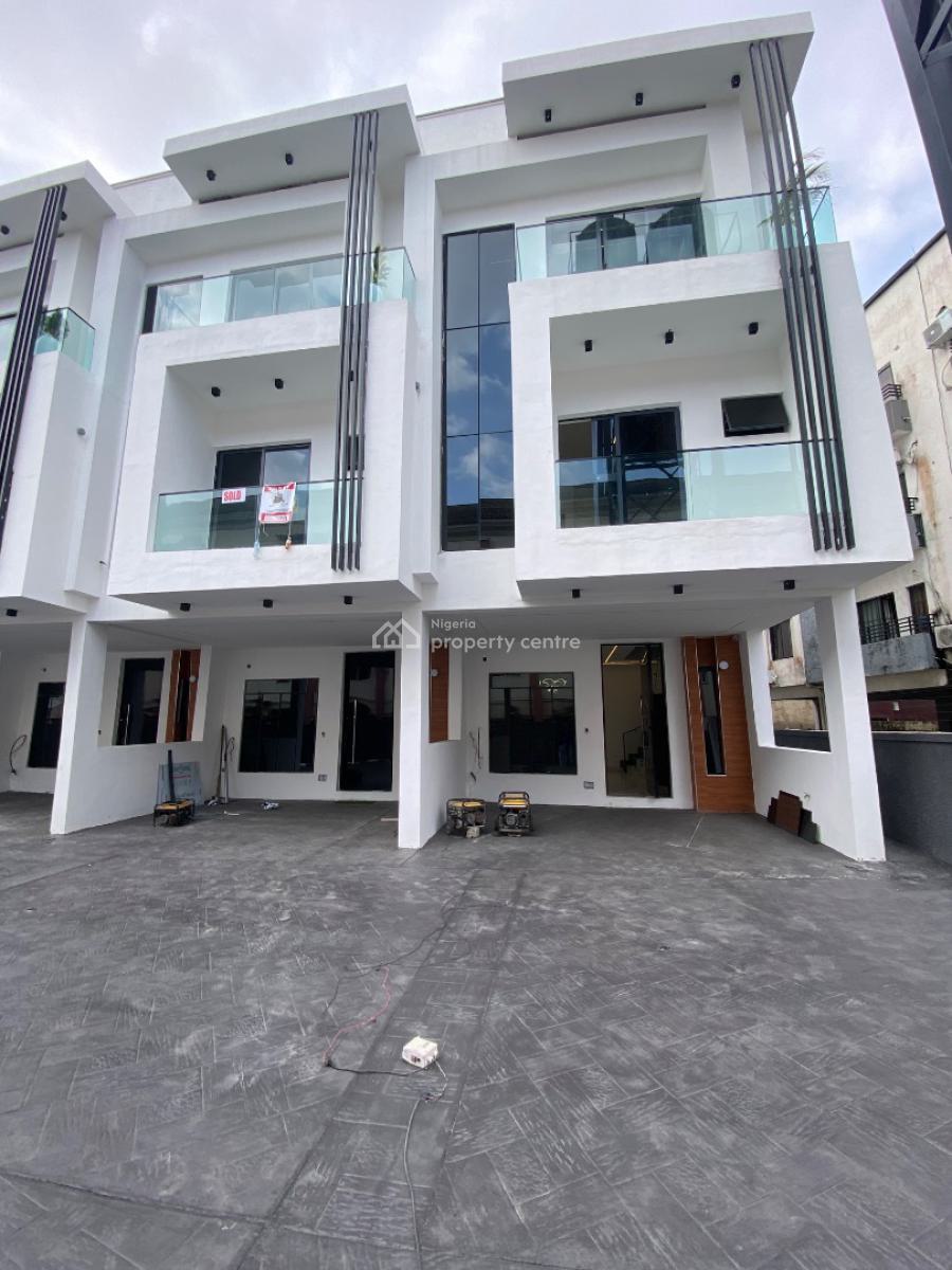Lovely 4 Bedroom Duplex with 1bq, Osapa London, Osapa, Lekki, Lagos, Terraced Duplex for Sale