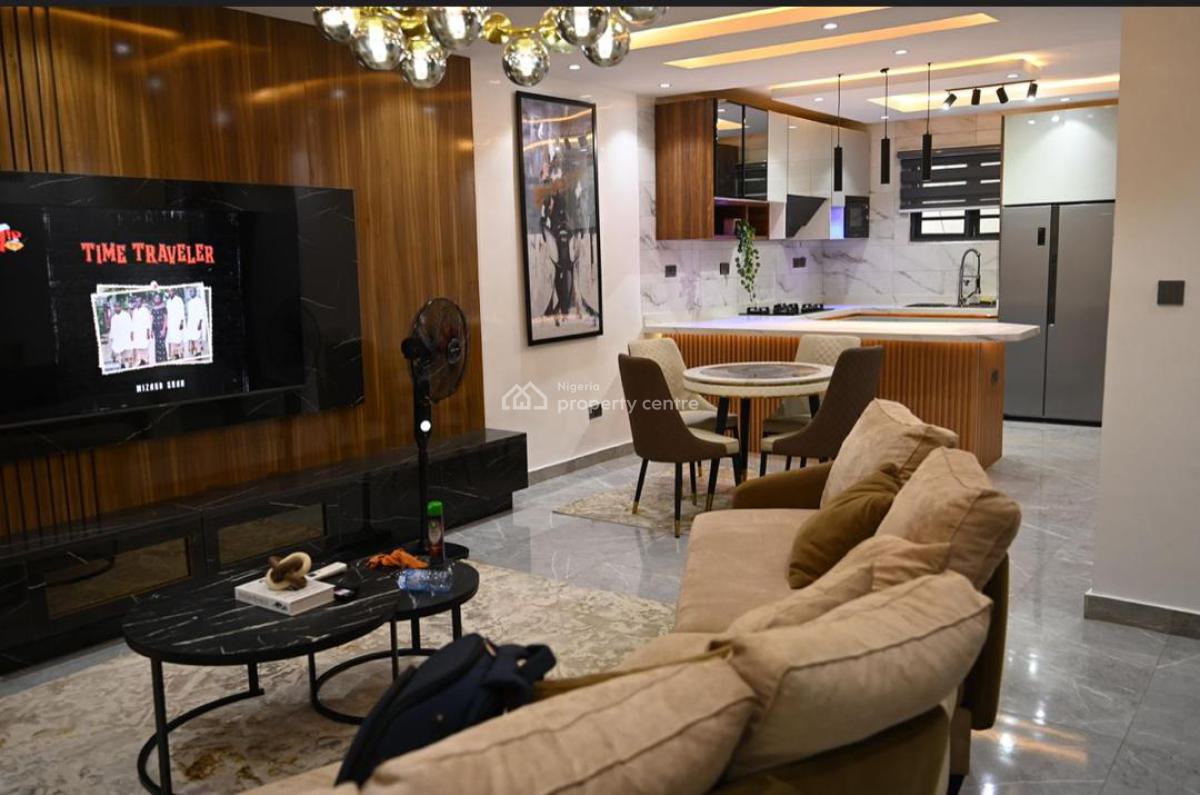 Luxury 4 Bedroom Duplex Apartment, Agbaoku Estate, Opebi, Ikeja, Lagos, Terraced Duplex Short Let