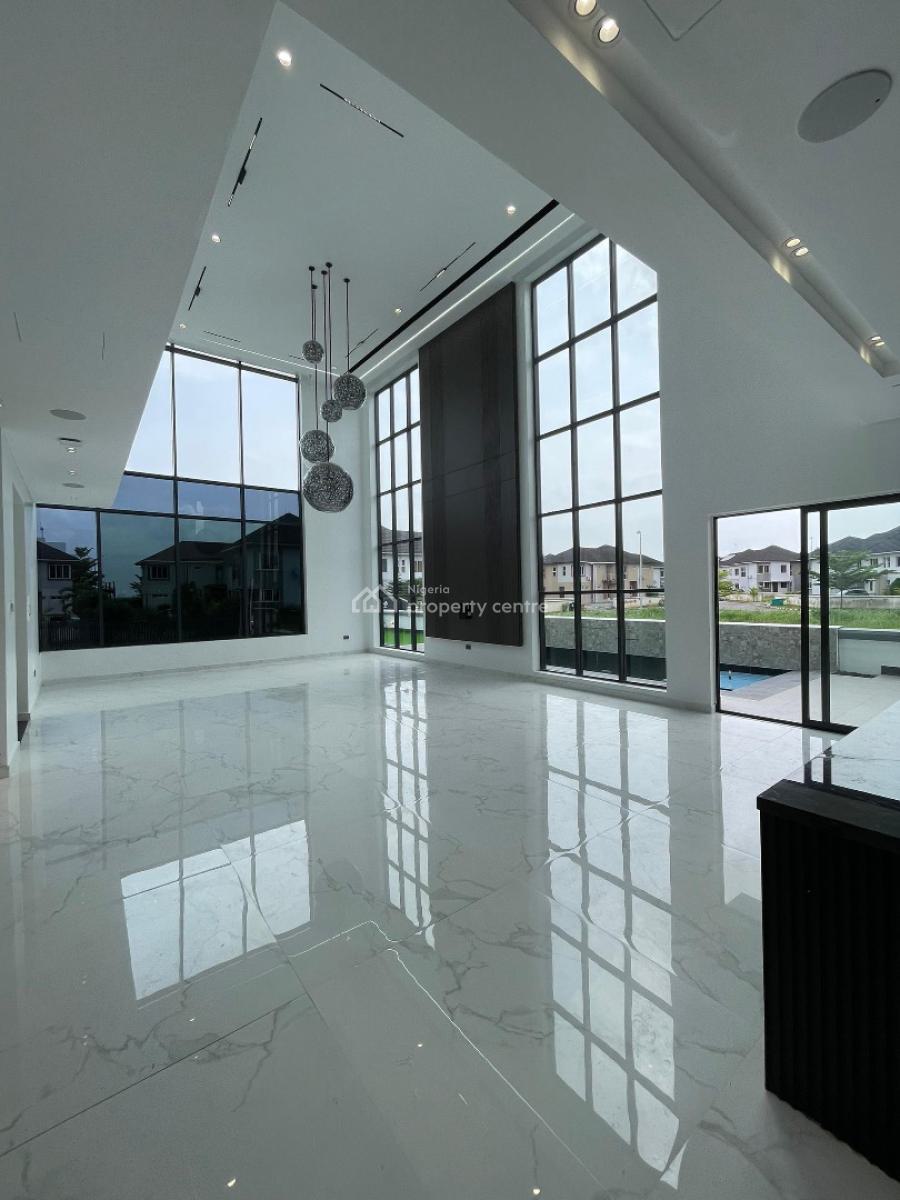 5 Bedroom Detached Duplex with 2bq, Pool, Elevator, Gym, Cinema, Pinnock Beach, Lekki, Lagos, Detached Duplex for Sale