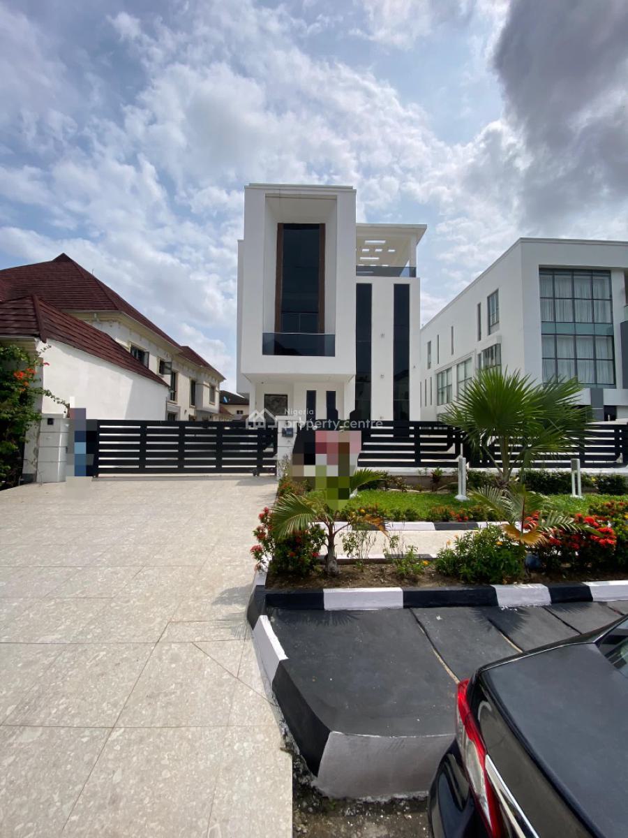 5 Bedroom Detached Duplex with 2bq, Elevator, Pool, Cinema, Penthouse, Pinnock Beach, Lekki, Lagos, Detached Duplex for Sale