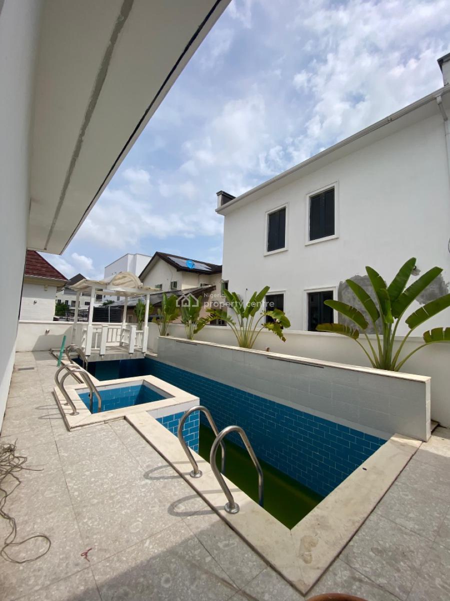 5 Bedroom Detached Duplex with 2bq, Elevator, Pool, Cinema, Penthouse, Pinnock Beach, Lekki, Lagos, Detached Duplex for Sale