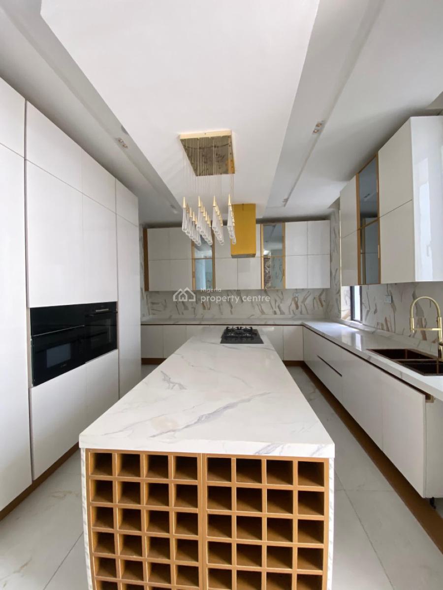 5 Bedroom Detached Duplex with 2bq, Elevator, Pool, Cinema, Penthouse, Pinnock Beach, Lekki, Lagos, Detached Duplex for Sale