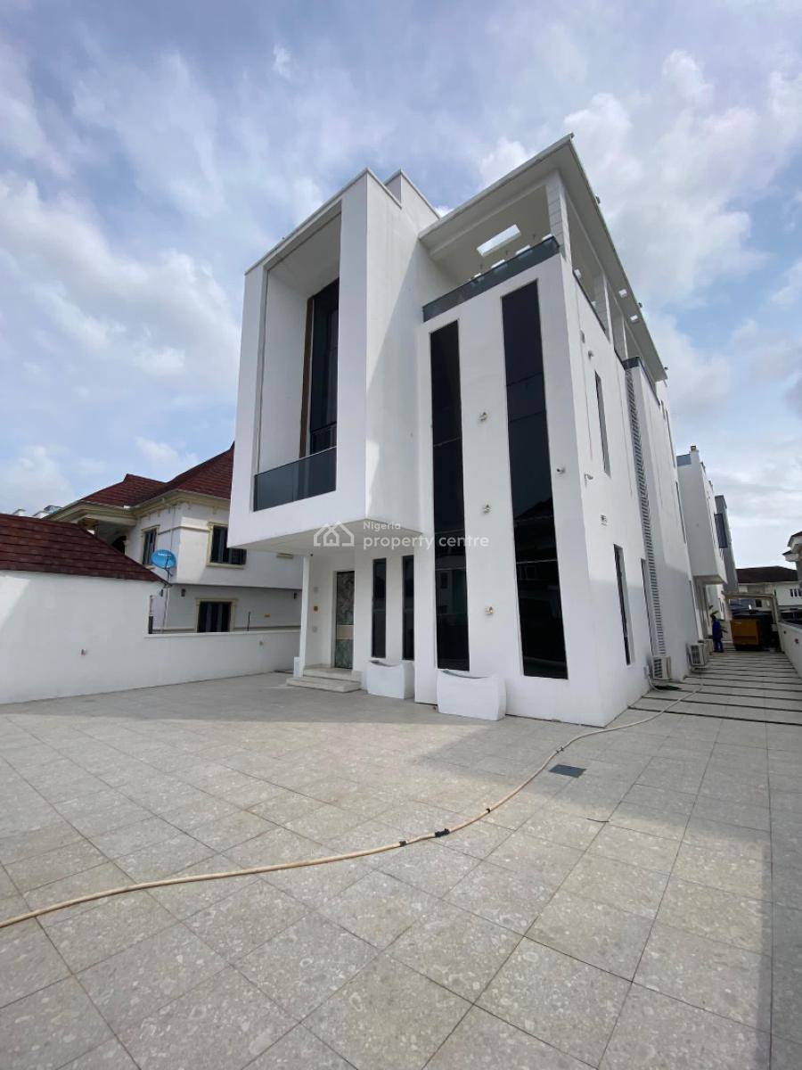 5 Bedroom Detached Duplex with 2bq, Elevator, Pool, Cinema, Penthouse, Pinnock Beach, Lekki, Lagos, Detached Duplex for Sale