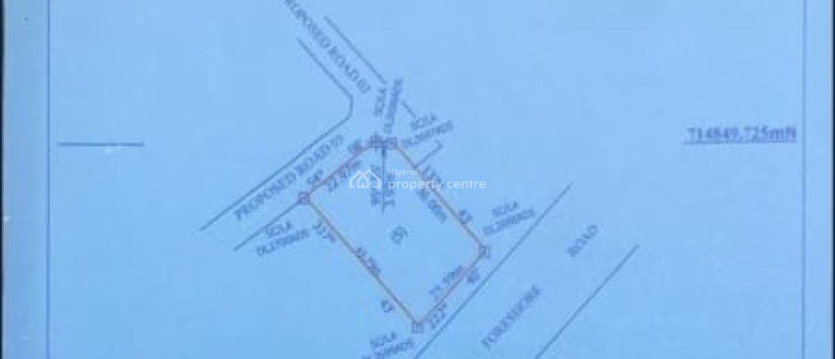 1049sqm Sand Filled Land, Block B, Plot 5, Lekki Foreshore Scheme, Lekki, Lagos, Residential Land for Sale
