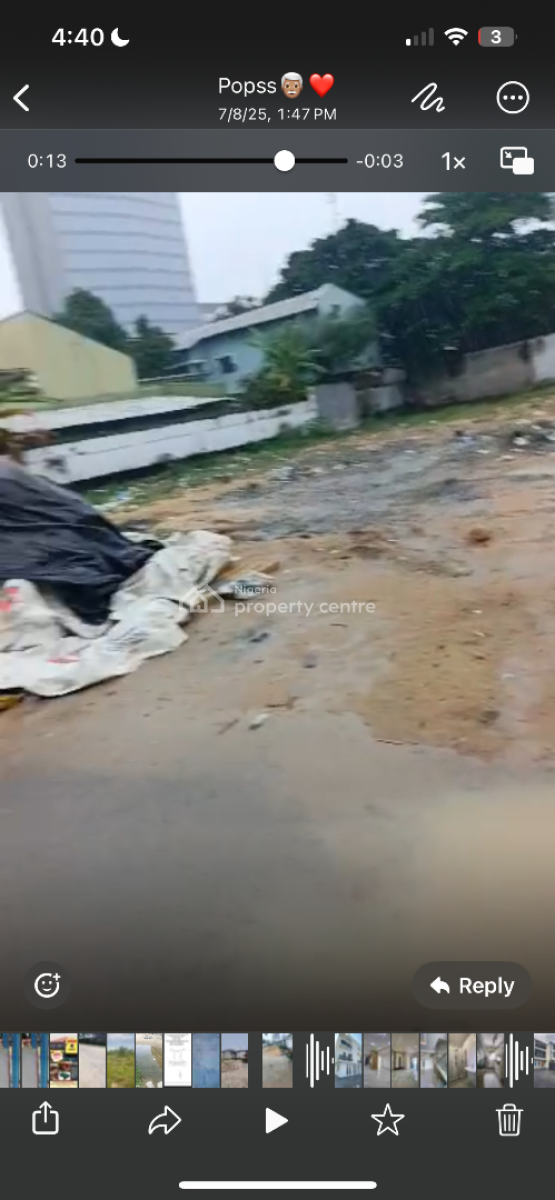 1605sqm of Land at a Fantastic Location, No 3, Amodu Tijani Close, Victoria Island (vi), Lagos, Mixed-use Land for Sale
