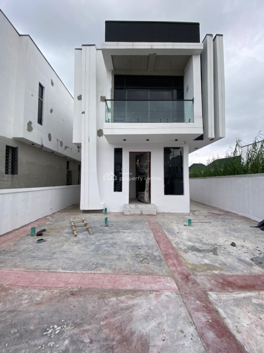 5 Bedroom Fully Detached Duplex with Bq & Solar Inverter, Extension, Vgc, Lekki, Lagos, Detached Duplex for Sale