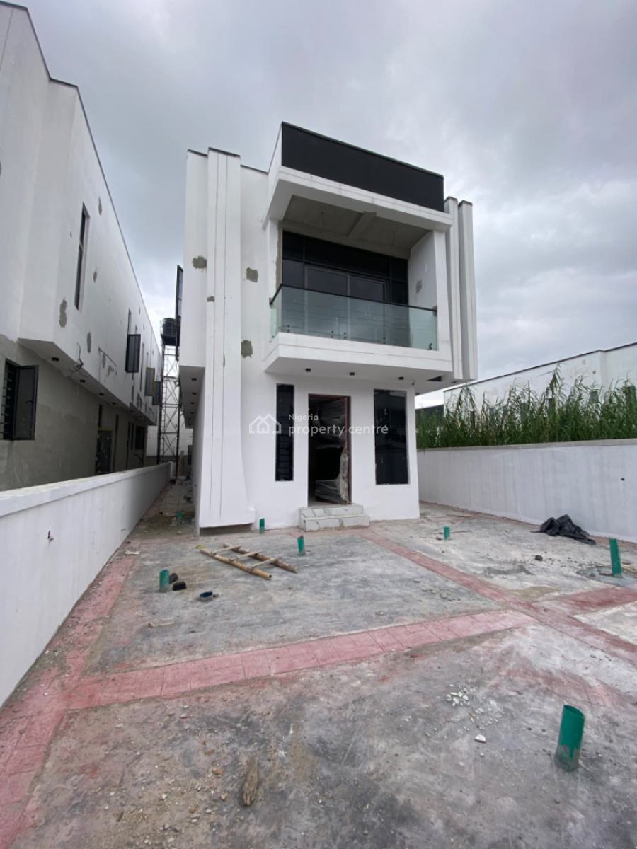 5 Bedroom Fully Detached Duplex with Bq & Solar Inverter, Extension, Vgc, Lekki, Lagos, Detached Duplex for Sale