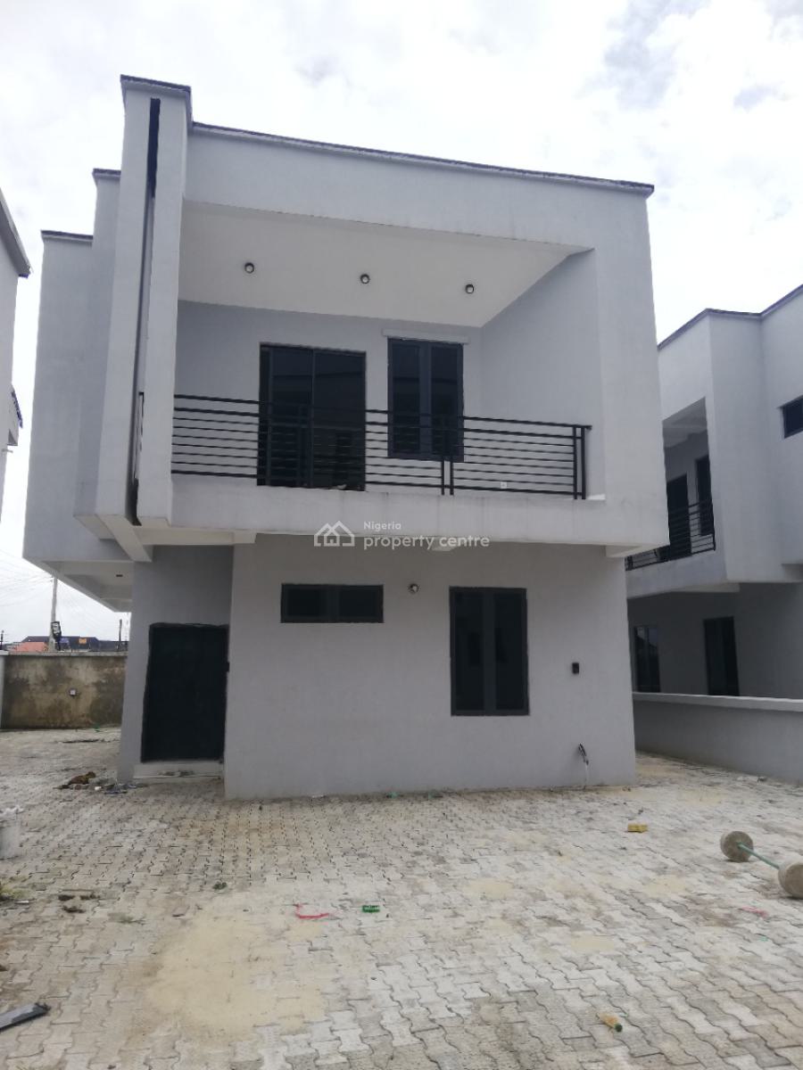 Four Bedroom Fully Detached Duplex, Spring Apartment Iv, Jonaith Road of. Dkk Bus Stop, Sangotedo Lagos, Sangotedo, Ajah, Lagos, Flat / Apartment for Sale