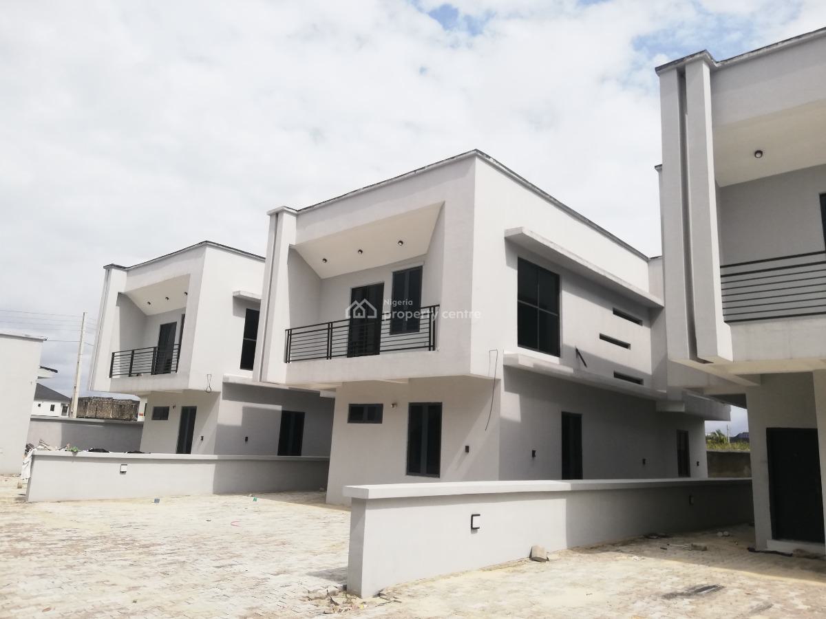 Four Bedroom Fully Detached Duplex, Spring Apartment Iv, Jonaith Road of. Dkk Bus Stop, Sangotedo Lagos, Sangotedo, Ajah, Lagos, Flat / Apartment for Sale