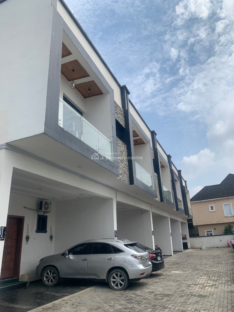 Self Serviced 4 Bedroom Terrace Duplex, Ikota, Lekki, Lagos, Terraced Duplex for Rent