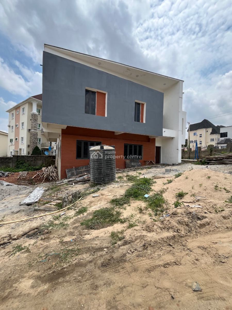 5 Bedrooms Luxury Duplex Carcass, Built By Julius Berger Architect, Guzape District, Abuja, Detached Duplex for Sale