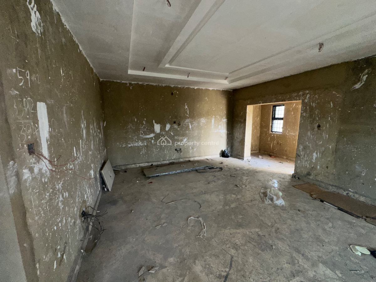 Brand New 4 Bedroom Duplex at Semi Finished Stage, Cedarcrest Hospital, Apo, Abuja, Semi-detached Duplex for Sale