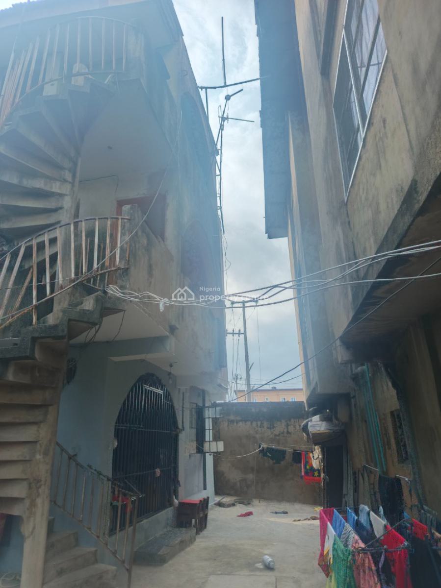 Block of 9 Flats of 3 Bedroom Each on More Than and Half Plot, Rafiu Crescent, Mafoluku, Oshodi, Lagos, Block of Flats for Sale