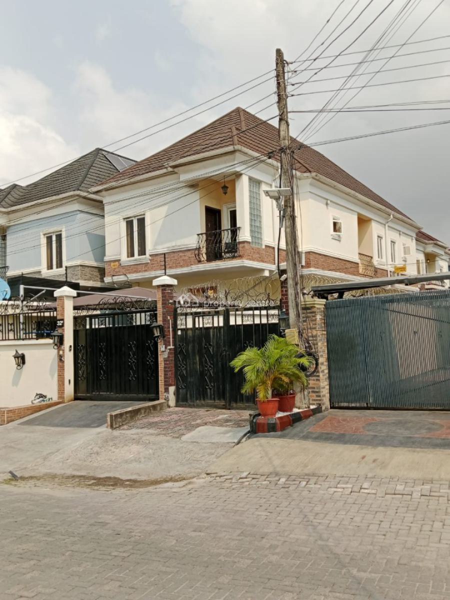 5 Bedroom Duplex, Chevyview Estate, Lekki, Lagos, Semi-detached Duplex for Sale