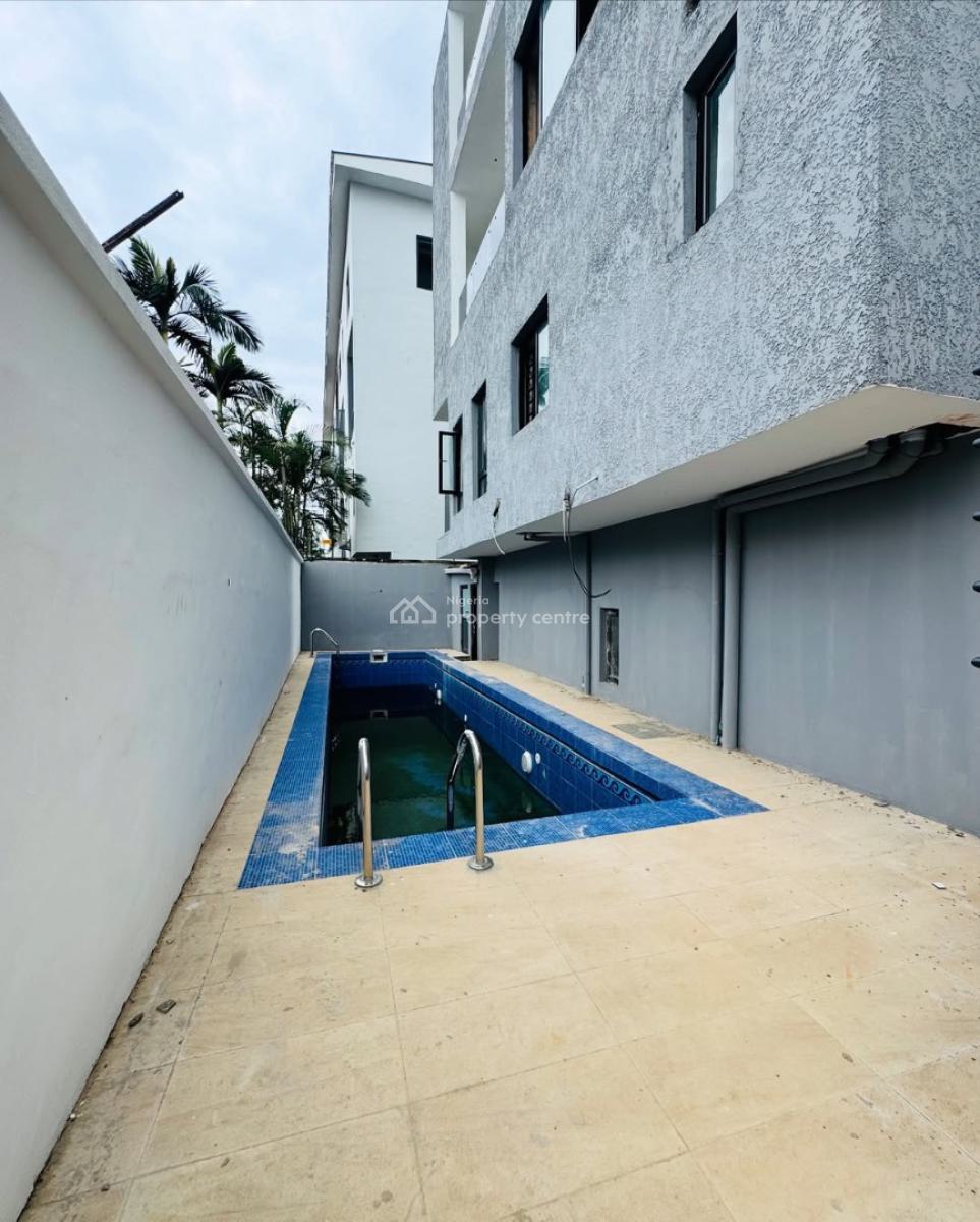 Newly Built 3 Bedroom Apartments  with Swimming Pool, Ikeja Gra, Ikeja, Lagos, Block of Flats for Sale