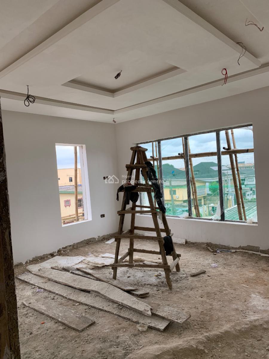 Four Bedrooms Terraced Duplex with Three Months Installment, Ogba, Ikeja, Lagos, Terraced Duplex for Sale