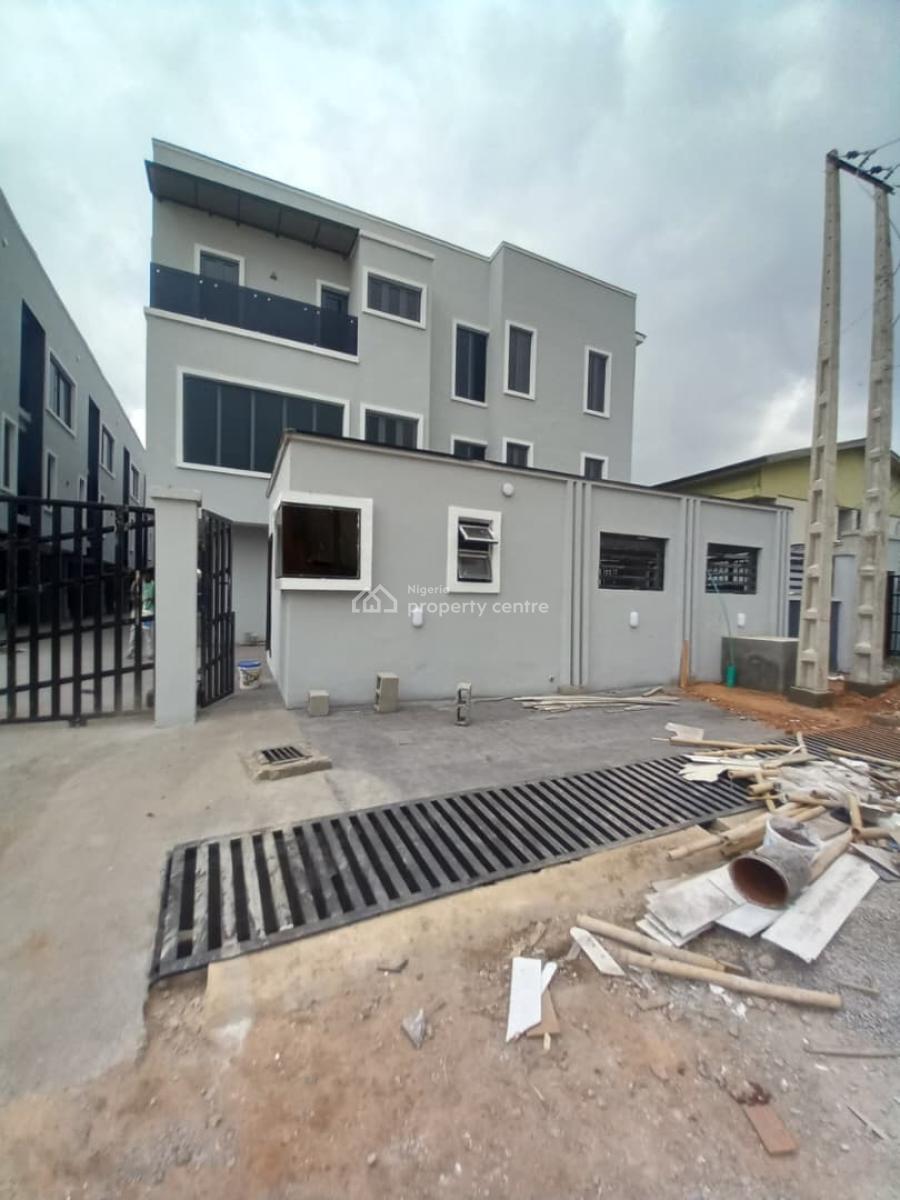 Brand New Four Bedroom Terraced Duplex with Bq, Ogba, Ikeja, Lagos, Terraced Duplex for Sale