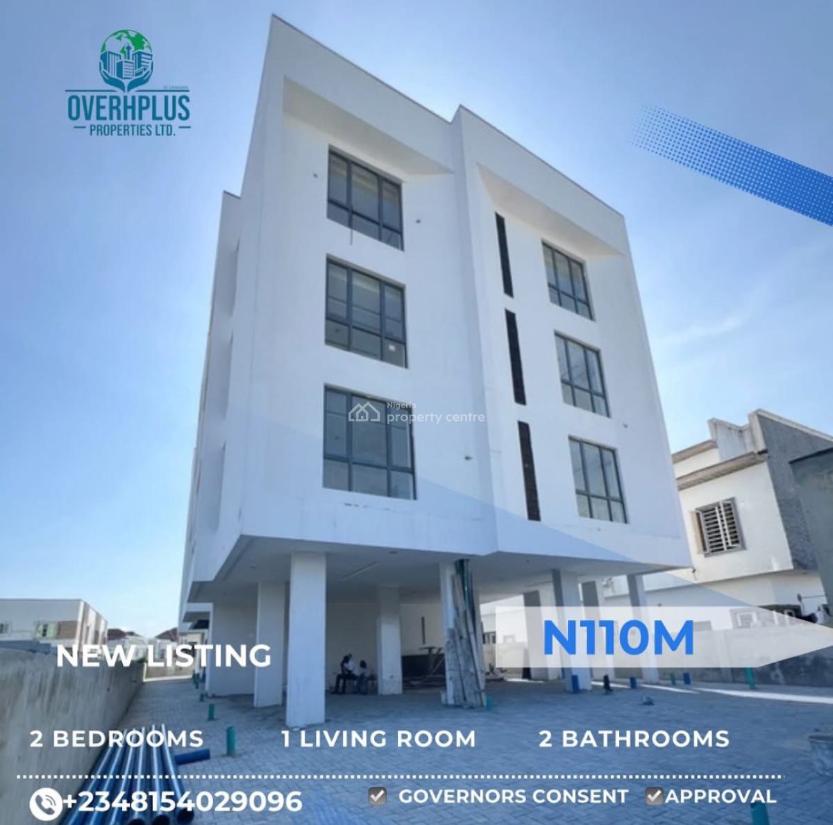 Luxury 2 Bedroom Apartments, Agungi, Lekki, Lagos, Flat / Apartment for Sale