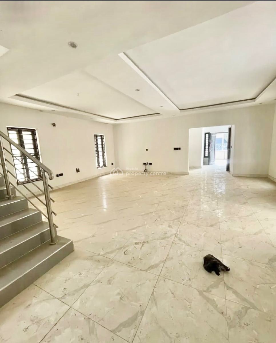 Well Built Fully Serviced 5 Bedrooms Detached Duplex with Bq, Chevron, Lekki, Lagos, Detached Duplex for Rent