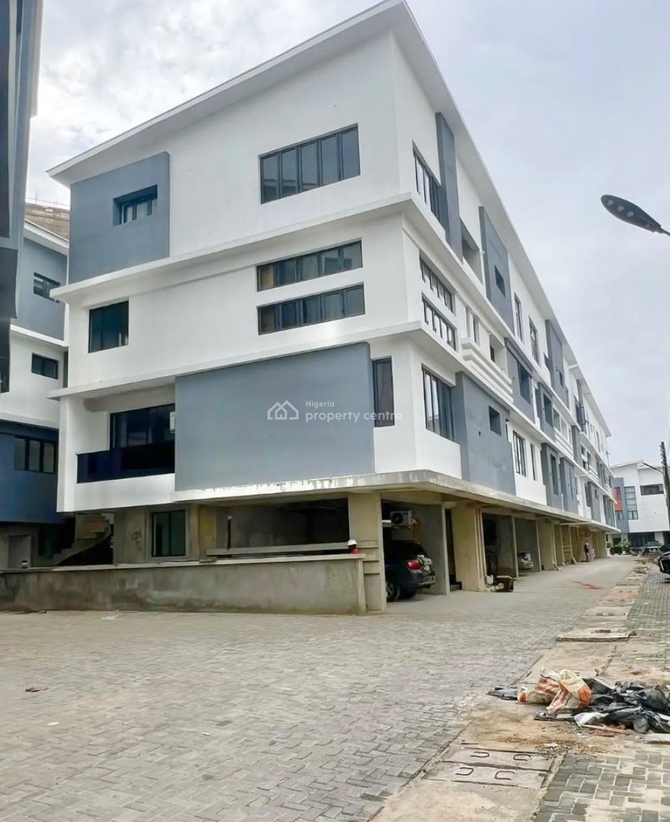 Newly Built Serviced 4 Bedrooms Townhouse with Bq, Lekki Phase 1, Lekki, Lagos, Detached Duplex for Rent