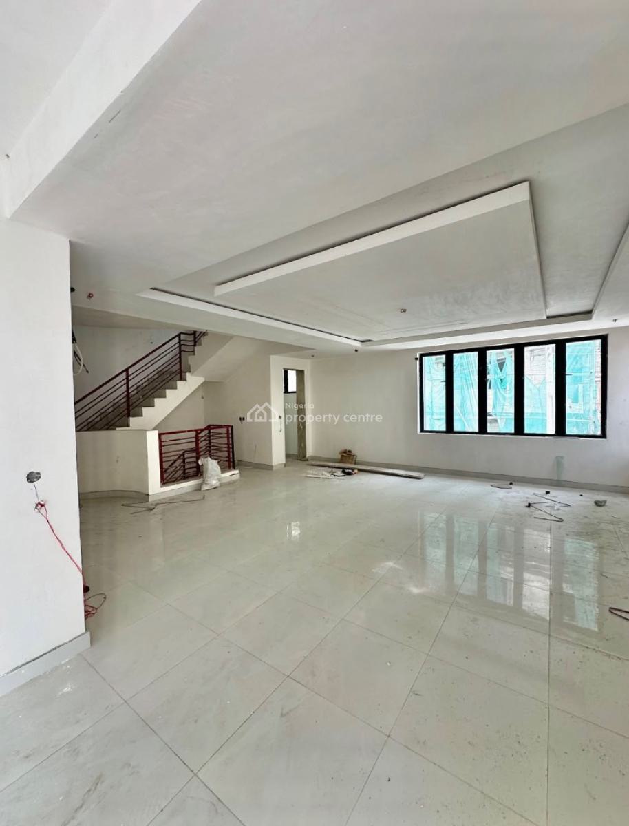 Newly Built Serviced 4 Bedrooms Townhouse with Bq, Lekki Phase 1, Lekki, Lagos, Detached Duplex for Rent