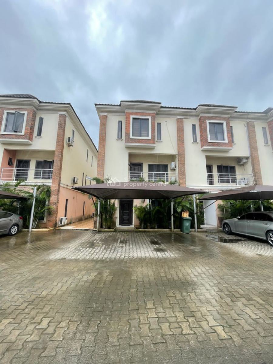 4 Bedroom Terrace with Bq, Off Kunsela, Ikate Elegushi, Lekki, Lagos, Terraced Duplex for Rent