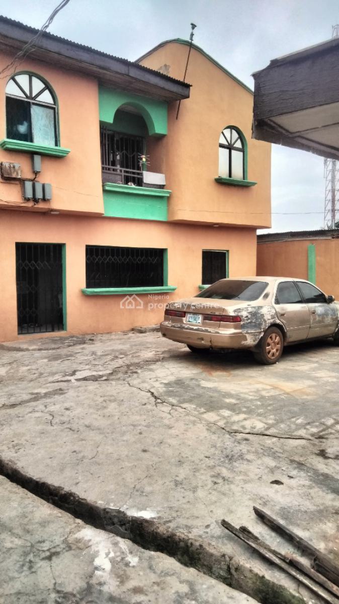 8 Numbers of Flats with 4 Shops, Ijaye/hammadiya, Abule Egba, Agege, Lagos, Block of Flats for Sale