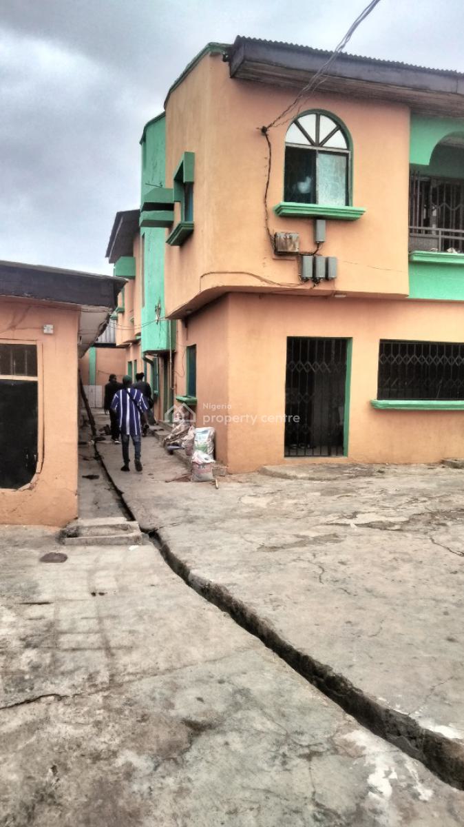 8 Numbers of Flats with 4 Shops, Ijaye/hammadiya, Abule Egba, Agege, Lagos, Block of Flats for Sale