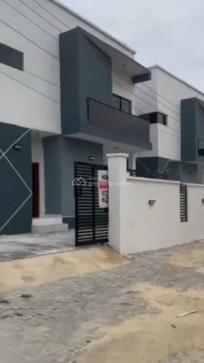 Contemporary 4-bedroom Detached Duplex -- Sangotedo, Lekki, to Novare Mall and Top Private Estates, Sangotedo, Ajah, Lagos, Detached Duplex for Sale