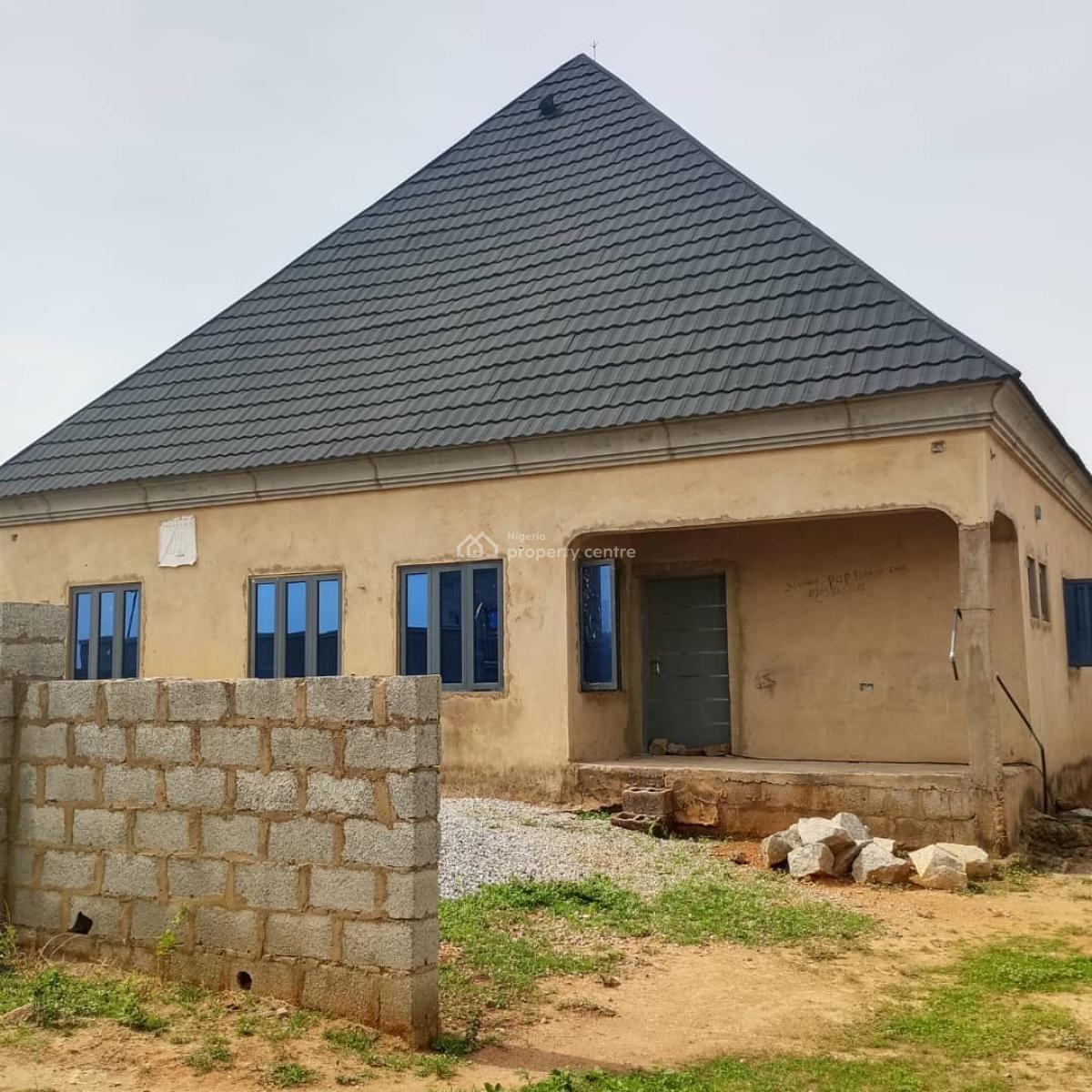 Newly Built 4 Bedroom Bungalow, T Pumpy Estate, Lugbe District, Abuja, Detached Bungalow for Sale