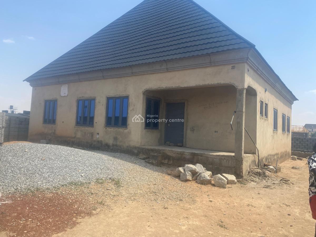 Newly Built 4 Bedroom Bungalow, T Pumpy Estate, Lugbe District, Abuja, Detached Bungalow for Sale