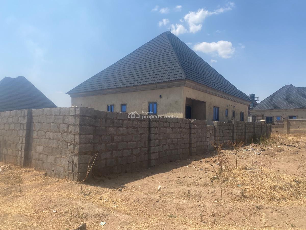 Newly Built 4 Bedroom Bungalow, T Pumpy Estate, Lugbe District, Abuja, Detached Bungalow for Sale