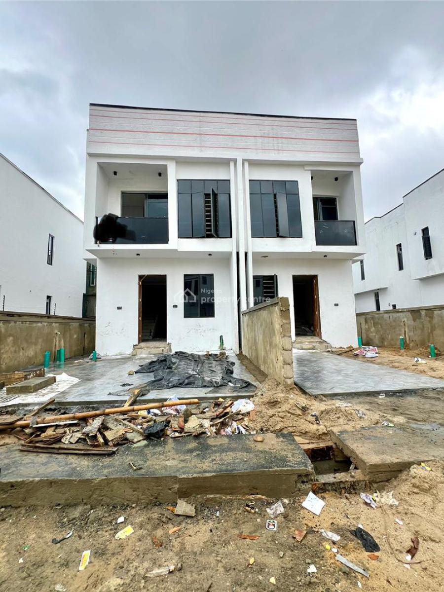 Well Finished 4 Bedroom Terrace Duplex, Ikota, Lekki, Lagos, Terraced Duplex for Sale