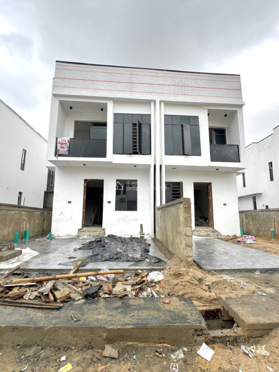 Well Finished 4 Bedroom Terrace Duplex, Ikota, Lekki, Lagos, Terraced Duplex for Sale