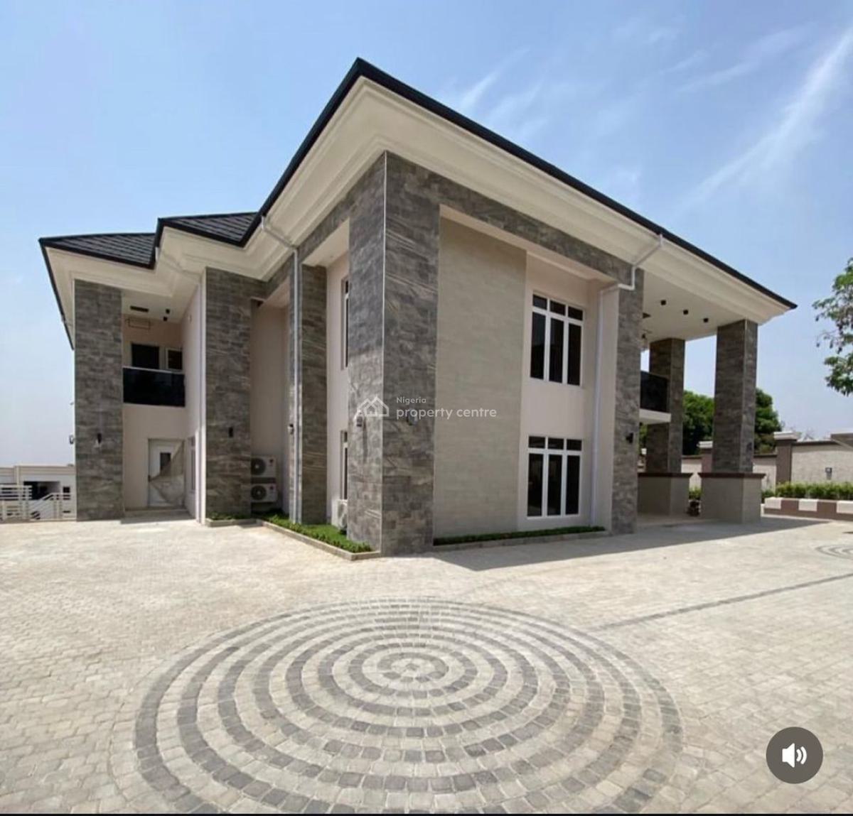 Spacious and Elegant 7 Bedroom Fully Furnished Duplex with 2 Bedroom Bq, Maitama District, Abuja, Detached Duplex for Rent