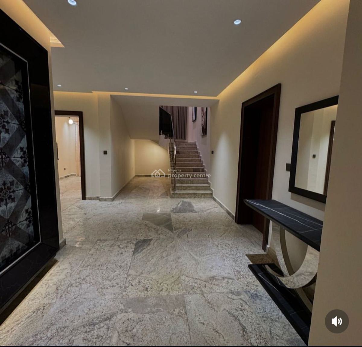 Spacious and Elegant 7 Bedroom Fully Furnished Duplex with 2 Bedroom Bq, Maitama District, Abuja, Detached Duplex for Rent