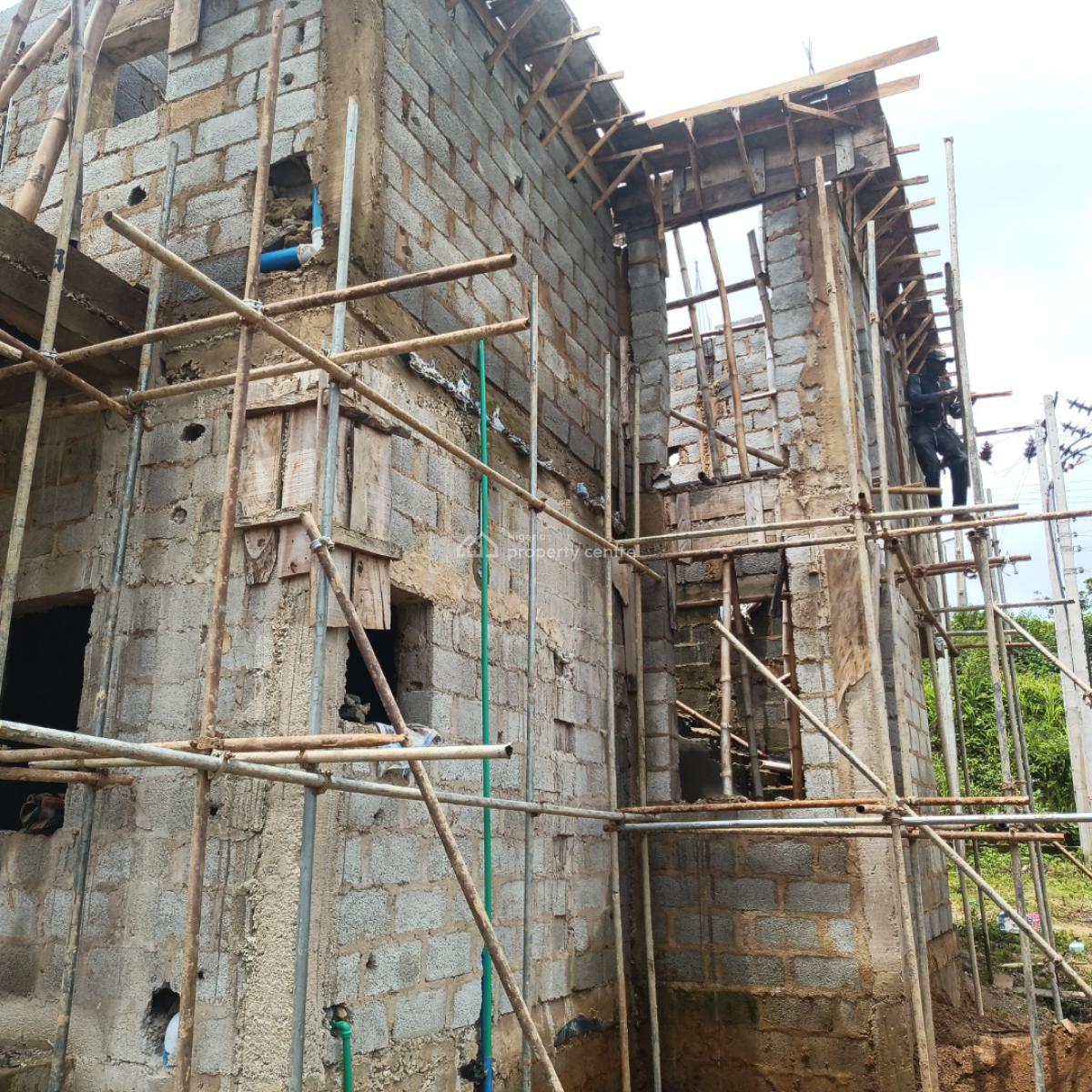 4 Bedrooms Terraced Duplex (carcass) Within an Estate, Maitama 2, Maitama District, Abuja, Terraced Duplex for Sale