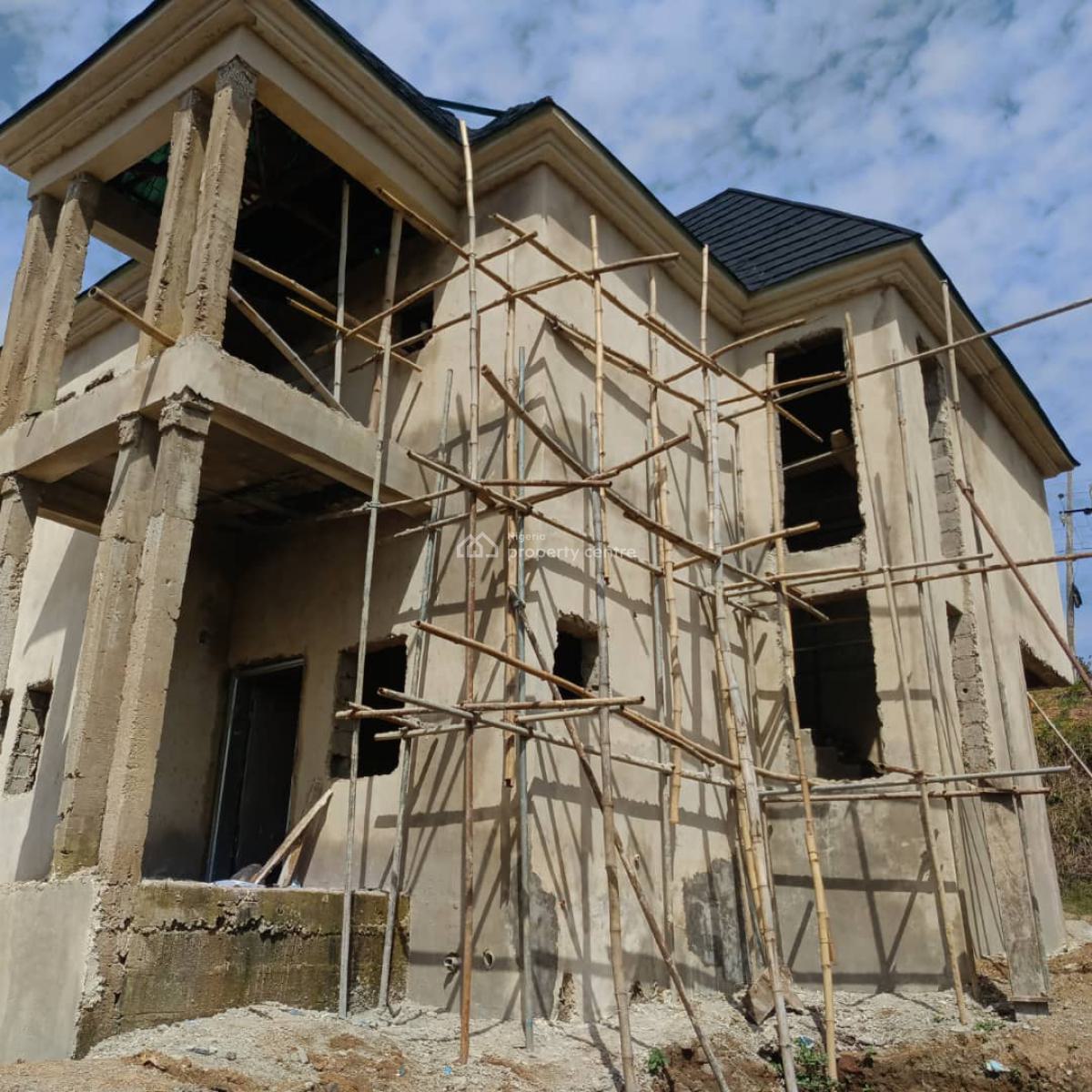 4 Bedrooms Terraced Duplex (roofed Carcass) Within an Estate, Maitama 2, Maitama District, Abuja, Terraced Duplex for Sale
