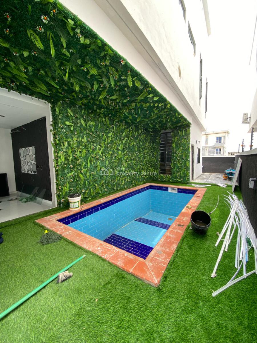 Luxury 5 Bedroom Fully Detached Duplex with Pool & Bq, Ikota, Lekki, Lagos, Detached Duplex for Sale