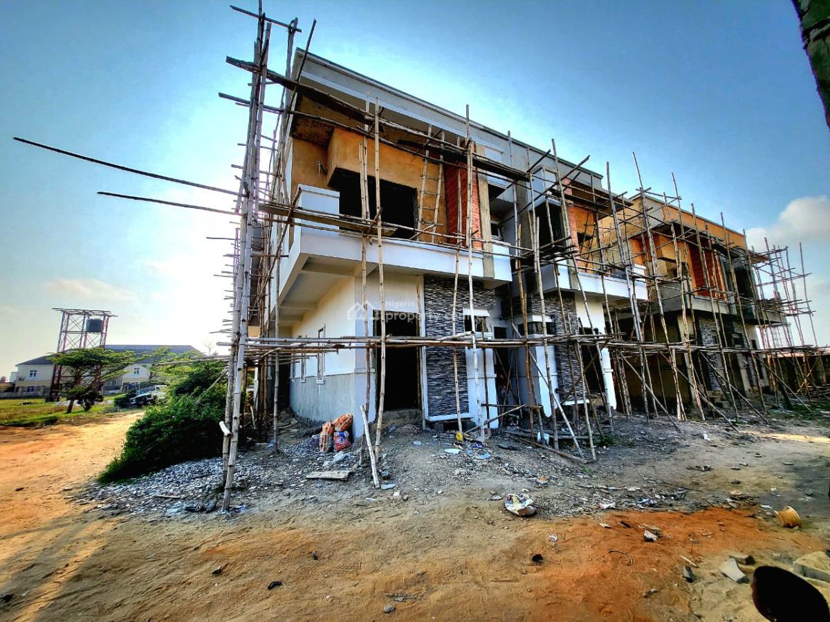 3 Bedroom Semi Detached Duplex with Bq, Orchid Road, Lekki, Lagos, Semi-detached Duplex for Sale