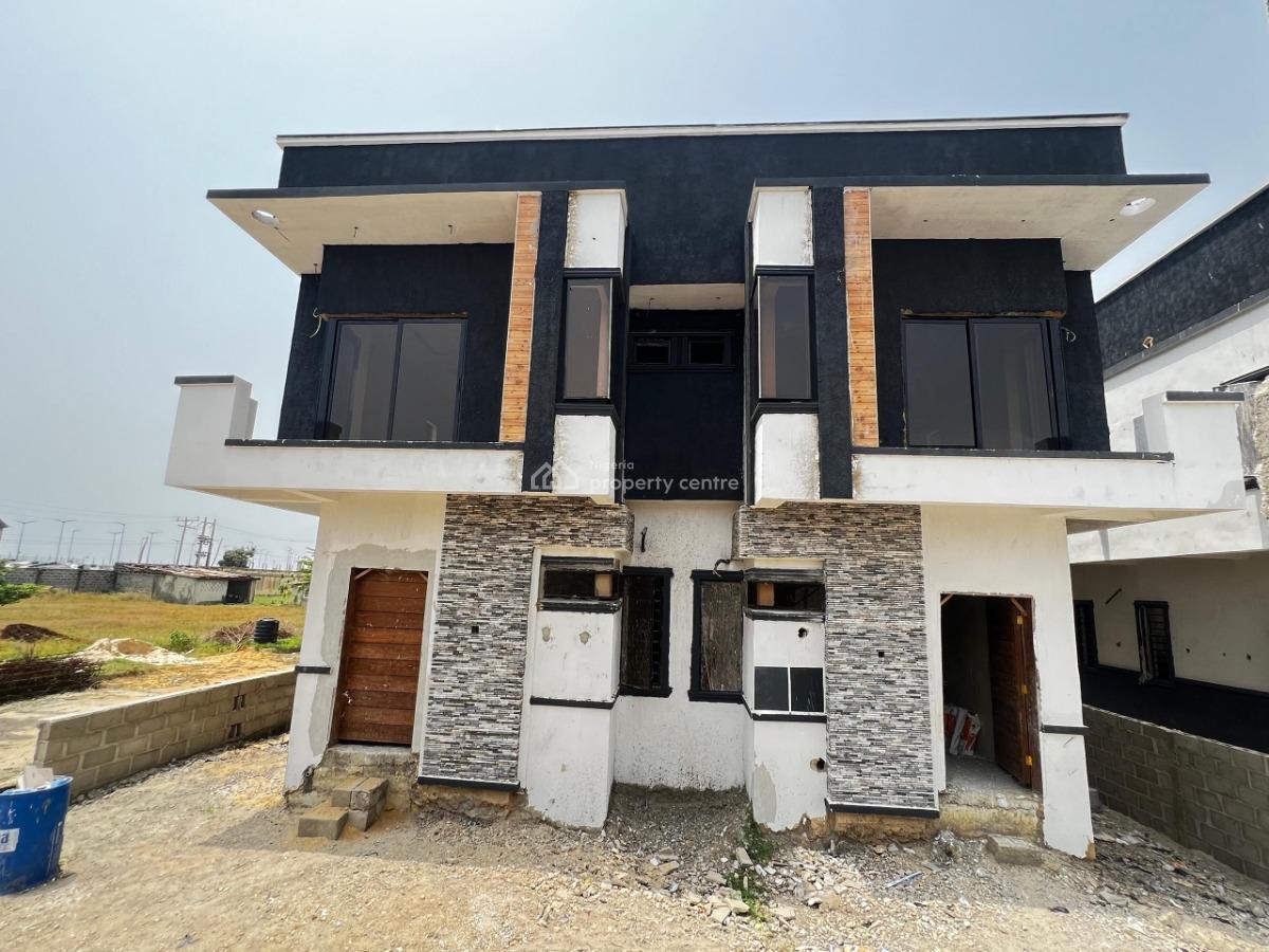 3 Bedroom Semi Detached Duplex with Bq, Orchid Road, Lekki, Lagos, Semi-detached Duplex for Sale