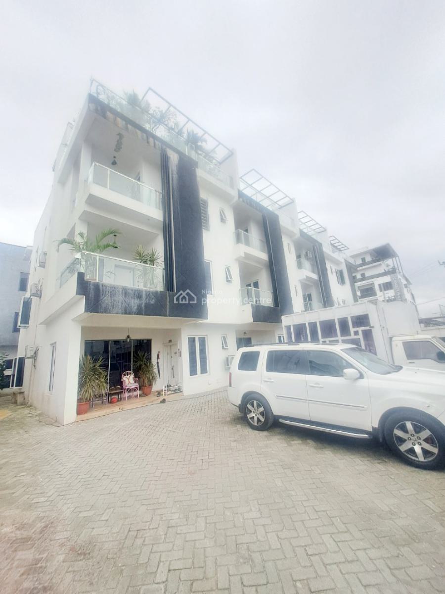 Well Built 4 Units of 5 Bedroom Terrace with Pool, Cinema Room & Bq, Ikate, Lekki, Lagos, Terraced Duplex for Rent