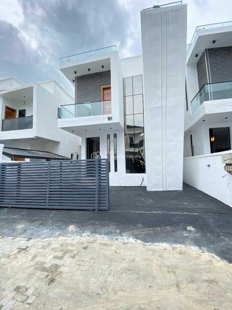 Brand New 4 Bedroom Fully Detached Duplex, Ikota, Lekki, Lagos, House for Sale